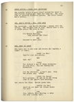 Moe Howard's 32pp. Script Dated October 1939 for The 1940 Three Stooges Film ''You Nazty Spy!'' -- Very Good Condition